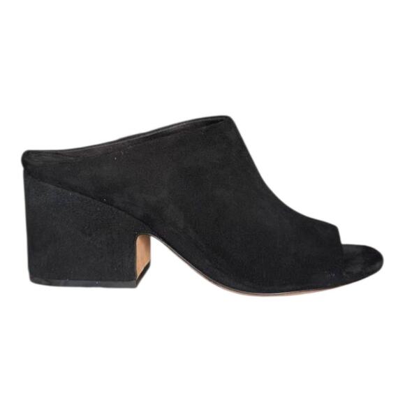 Vince Black Suede Leather Heels | Size 7 - Picture 1 of 8